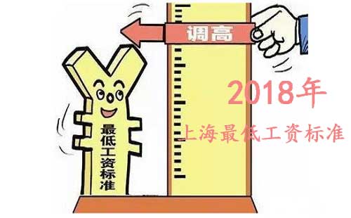 2018年上海上调最低工资标准