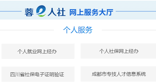 成都社保查询指南